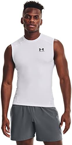 Under Armour Men's HeatGear Compression Sleeveless T-Shirt by UnderArmour
