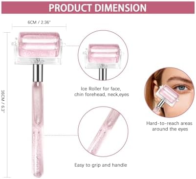 Ice Roller for Face and Eye Reduce Puffiness & Soothe Skin - Image 2