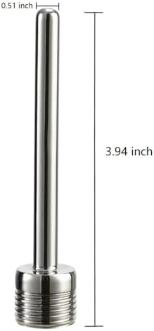 Metal Douche Enema Shower Cleaning Set Anal Plug Dildo Anal Enema Cleaning with 2 Conversion Head for Most Bottle, Easy to Operate - Image 6