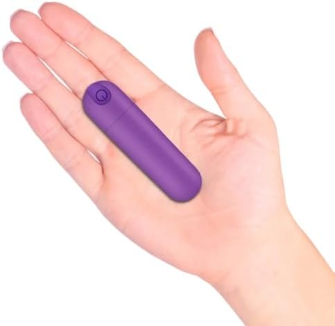 Handheld Electric Back Massager - Mini Waterproof & Rechargeable Deep Tissue Neck Massager (Purple) - Image 2