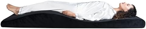 ENDELLE Lash Bed Topper,Curvy Massage Foam Cushion for Salon, Ergonomic Massage Topper with Removable Cover-70×23" - Image 2