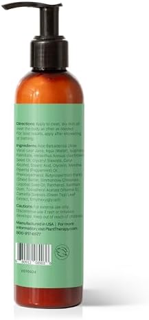 Plant Therapy Peppermint Body Lotion with Aloe and Shea, 8 oz - Image 6
