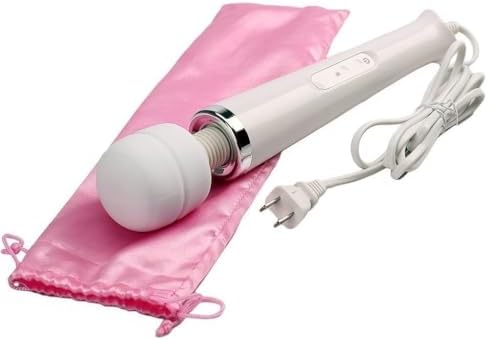 Big Deep Tissue Full Body Massager for Muscle Relief Back Neck Hand Foot Leg Arm Massage Powerful Handheld Tool for Women Muti Speeds (White Big and Blue Small Massager) - Image 3
