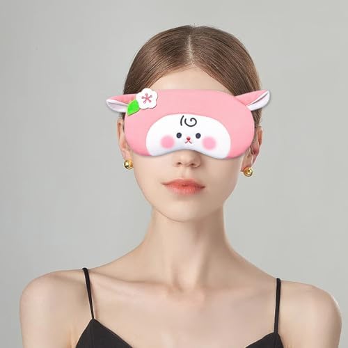 PERFECTSIGHT Cute Sleep Eye Masks (Pink Sheep) - Image 6