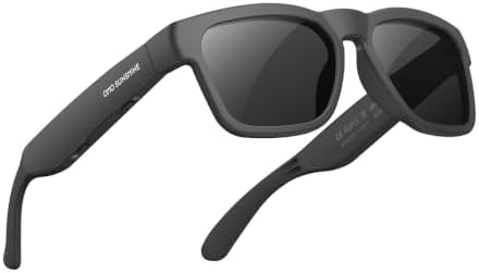 OhO Open Ear Smart Glasses, UV400 Z87.1 Lightweight Bluetooth Sunglasses by OhOsunshine