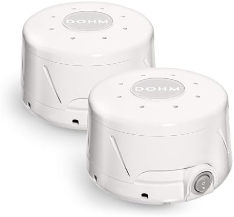 Yogasleep Dohm Classic (2 Pack) The Original White Noise Sound Machine, Soothing Natural Sounds from a Real Fan, Sleep Therapy for Adults & Baby, Noise Cancelling for Office Privacy & Meditation by Yogasleep