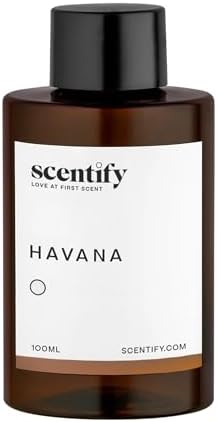Scentify Havana Aroma Oil Refill Scent for Oil Diffusers - Oak Moss, Rum, Paprika, Mahogany Scents - Luxurious Relaxing Aromatherapy Diffuser Fragrance 100ml, 3.38 oz - Image 2