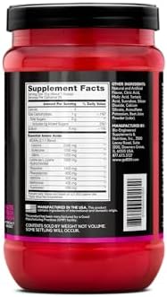 BSN Amino X EAAs, Muscle Recovery & Endurance, 10g Essential Amino Acids, 5g BCAAs, Zero Sugar, Caffeine Free, Watermelon Splash, 13.2oz, 25 Servings - Image 7