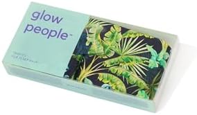 Glow People Silk Sleep Mask – 100% Mulberry Silk Eye Mask for Sleeping, Total Blackout, Cloud-Soft and Adjustable for Beauty Sleep and Travel - Tropics - Image 3