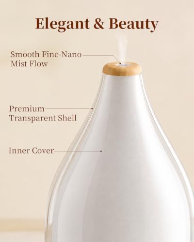 Waterdrop Essential Oil Diffuser, Modern Aroma Diffusers for Home - Image 6