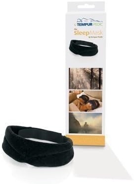 Tempur-Pedic Sleep Mask, One Size, Navy, 1 Count (Pack of 1) by Unknown