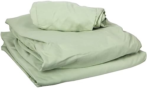 ForPro Premium Microfiber 3-Piece Massage Sheet Set, Sage - Image 4