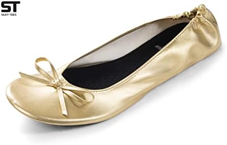 Foldable Flats for Women, Portable Ballet Shoes for Wedding &Travel Comfort - Image 3