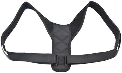 Spine Posture Corrector, Adjustable Invisible Back Support Posture Corrector Belt for Sitting Posture Support, Hunchback Correction Trainer for Men and Women, Helps Relieve Neck, Back and Shoulder Pain by Unknown