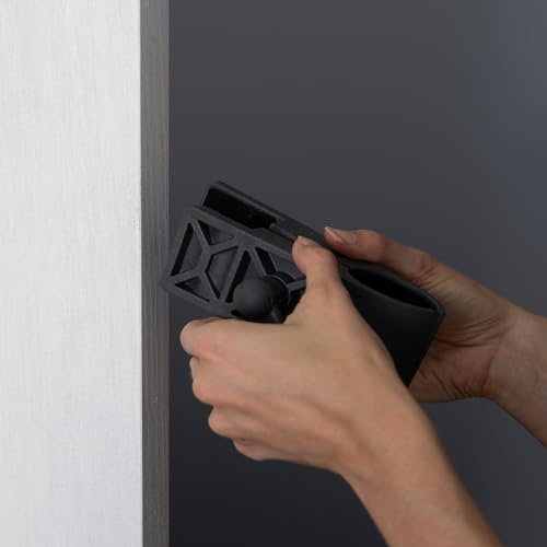 Zadro Hands Free Massage Gun Deep Tissue Door Mount Back Massager Handheld Clamp Tool Strong Grip Protects Door Easy Use - Image 5