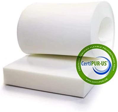 RaceCityFoam High Density Upholstery Foam (Semi Firm) 36 ILD - 4"x22"x80" by RaceCityFoam