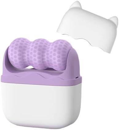 Ice Roller for Face and Eyes - 2 in 1 Cooling Facial Roller Skin Care Tool with Travel Case for Men Women by Unknown