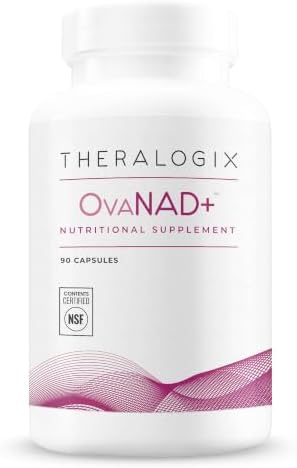 Theralogix OvaNAD+ NMN, NR & Pterostilbene Supplement for Fertility Health by Theralogix