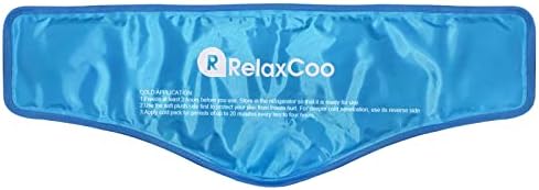 RelaxCoo Neck Ice Pack Wrap, Reusable Gel Ice Pack for Neck Shoulders, Cold Compress Therapy for Pain Relief, Injuries, Swelling, Bruises, Sprains, Inflammation and Cervical Surgery Recovery - Image 6
