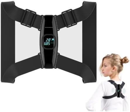 Upgraded Smart Posture Corrector Adjustable Posture Correction Angle with Vibration Posture Reminder Correct Hunchback Posture Correction Back Posture Monitor Hunchback Smart Corrector by Unknown