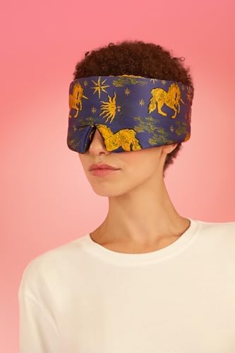 Glow People Silk Sleep Mask – 100% Mulberry Silk Eye Mask for Sleeping, Total Blackout, Cloud-Soft and Adjustable for Beauty Sleep and Travel - Skygaze - Image 6
