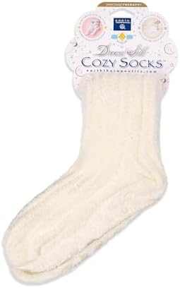 Earth Therapeutics Cozy Socks with Shea Butter - Natural by EarthTherapeutics