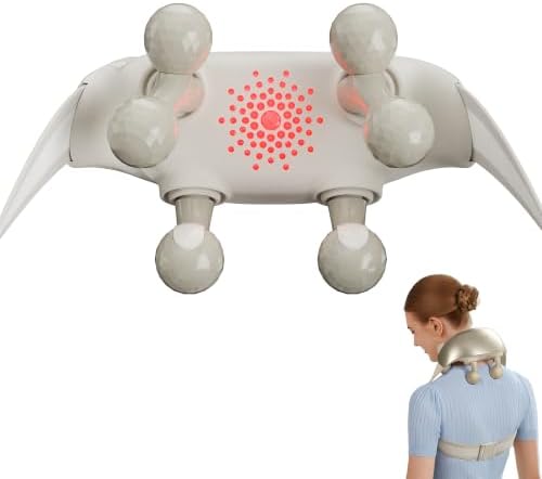 SKG H7 Ultra Neck Massager for Pain Relief Deep Tissue Cordless by SKG