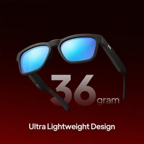 OhO Open Ear Smart Glasses, UV400 Z87.1 Lightweight Bluetooth Sunglasses - Image 6