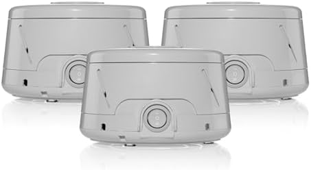 Yogasleep Dohm Classic (Gray 3 Pack) The Original White Noise Machine, Soothing Natural Sound From A Real Fan, Noise Cancelling For Office Privacy, Travel & Meditation, Sleep Therapy For Adults & Baby by Yogasleep