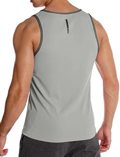 EZRUN Men's Quick Dry Workout Tank Top UPF 50+ Sweat-Wicking Gym Shirt - Image 3