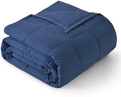 Topblan Cooling Weighted Blanket for Adults, 20 lbs 60 x 80 Queen Size Bed by Topblan