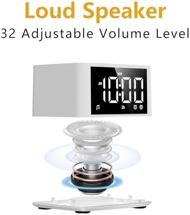 3-in-1 Sound Machine White Noise Machine Dual Alarms 12 Color Night Lights 30 Soothing Sounds 15 Wake Up Sounds 32 Volume for Baby Adults Kids Sleep Timer Memory Function Backup Battery Alarm Clock - Image 7