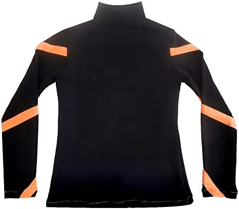 LIUHUO Girls Ice Skating Jackets Women Stripes Training Practice Figure Skating Tops Costs Fleece - Image 4