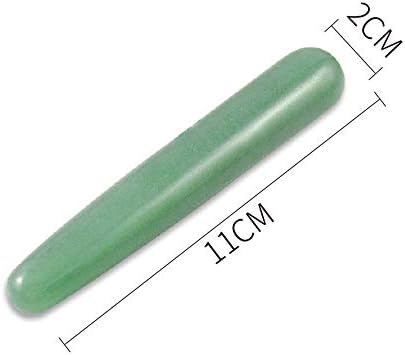 Gua Sha Massage Tools Jade Manual Stick Deep Tissue Natural Facial Tool for Full Body Meridian Pain Relief - Image 2