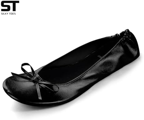 Foldable Flats for Women, Portable Ballet Shoes for Wedding &Travel Comfort - Image 2