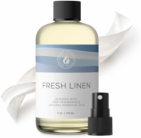 Aroma Country Fresh Linen Luxury Diffuser Oil Refill (4 Fl Oz) by AromaCountry