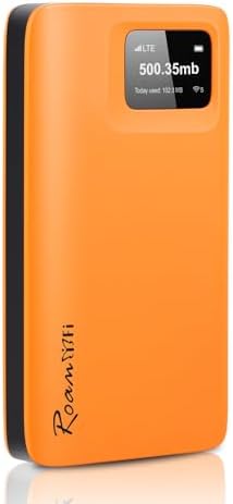 RoamWiFi Mobile Hotspot Pocket WiFi, Portable WiFi No SIM Card Needed, MiFi by RoamFi
