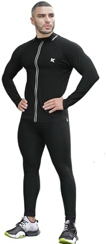 Kewlioo Pro Men's Heat Trapping Sauna Suit For Men, Sauna Long Sleeve Sauna Shirt for Gym, Workouts - Image 2