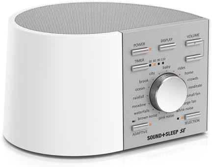 Adaptive Sound Technologies Sound + Sleep SE White Noise Machine, White by AdaptiveSoundTechnologies