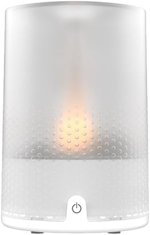 Vornado Votiv 4 Whole Room Ultrasonic Humidifier with Ambient Lighting, 1 Gallon Output, Carry Handle, Simple Refill, Touch Controls, 2 Mist Settings, Humidifier for Bedroom, Translucent White - Image 2