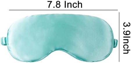 Sleep Masks Soft Silky Eye Mask Cover for Sleeping for Women and Men (Pack of 2) - Image 2