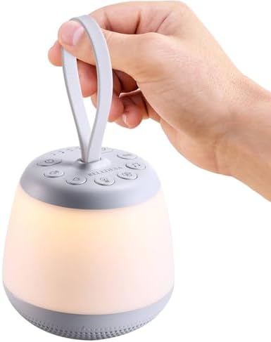 Upgraded White Noise Sound Sleep Machine by RELEDESA