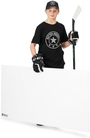 Better Hockey Extreme Pro Shooting Pad - Size 28 x 57 3/16 inches - Simulates the Feel of Real Ice - Easy to Carry - Great for Shooting, Passing and Stickhandling - Weather Proof Coating by BetterHockey