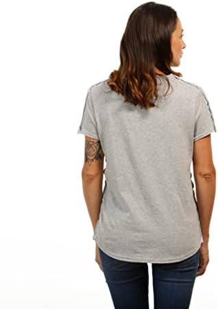 MAI Shoulder Surgery Shirts for Women - Soft Fabric Tear Away Shirt with Premium Snap, Chemo Shirts for Port Access - Image 3