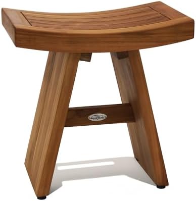 AquaTeak Asia 18" Teak Shower Bench by AquaTeak