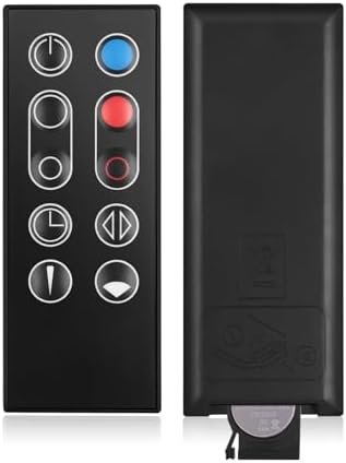 966538-01 Replacement Remote Control for Dyson Fan,Compatible with Dyson AM09 Hot + Cool Heater Tower Fan with Magnetic with Battery by YALVHKIHOME