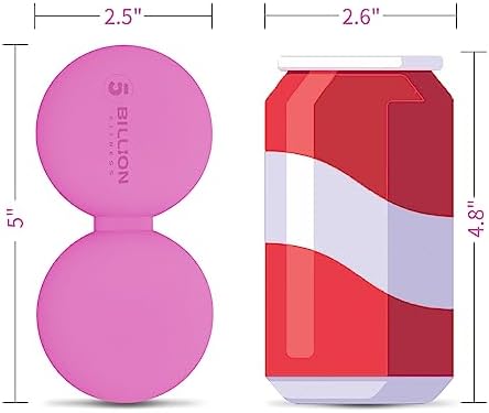 5BILLION Peanut Massage Ball - Double Lacrosse Massage Ball & Mobility Ball for Physical Therapy, Deep Tissue Massage Tool for Myofascial Release, Muscle Relaxer, Pink - Image 4
