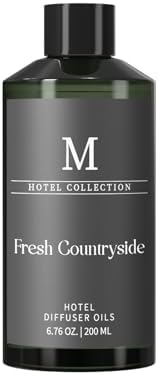 Hotel Collection Diffuser Oil- Fresh Countryside, 6.76 Fl Oz, Home Luxury Aroma & Hotel Fragrance Diffuser Oil- Essential Oils for Aromatherapy by MISIJIEssentialOilsOverall