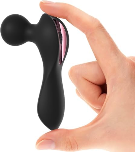 Mini Massager, Handheld Cordless Compact Silent Body Relaxation Massage Tool (Black) by Unknown