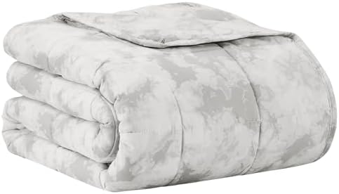 L'AGRATY Weighted Blanket - 48"x72" 20lbs Cooling Breathable Heavy Blanket with Glass Beads for Adult All-Season by LAGRATY